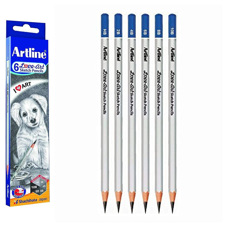 The artline sketching pencil is a perfect choice for stationery. It features a premium graphite core that enables easy 