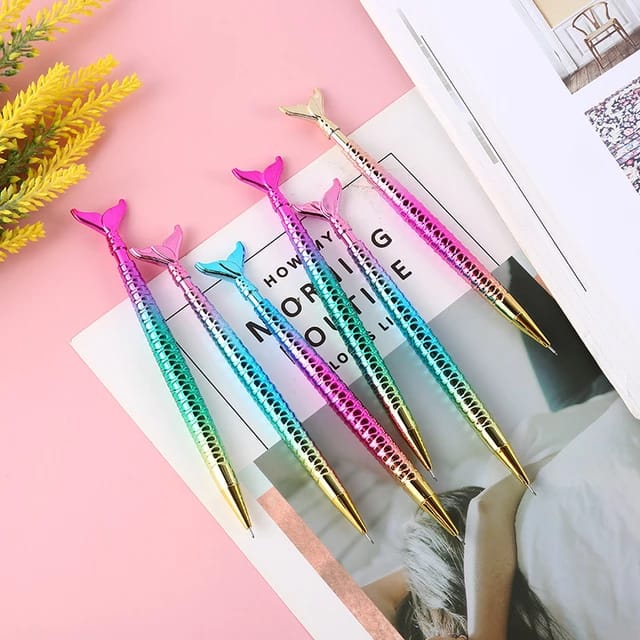Elevate your writing experience with our Cutest MERMAID TAIL Look Mechanical 0.7mm Pencils. Enjoy precise and consistent writing with the convenience of a mechanical pencil. With the highest quality and best price in India, you can buy with confidence