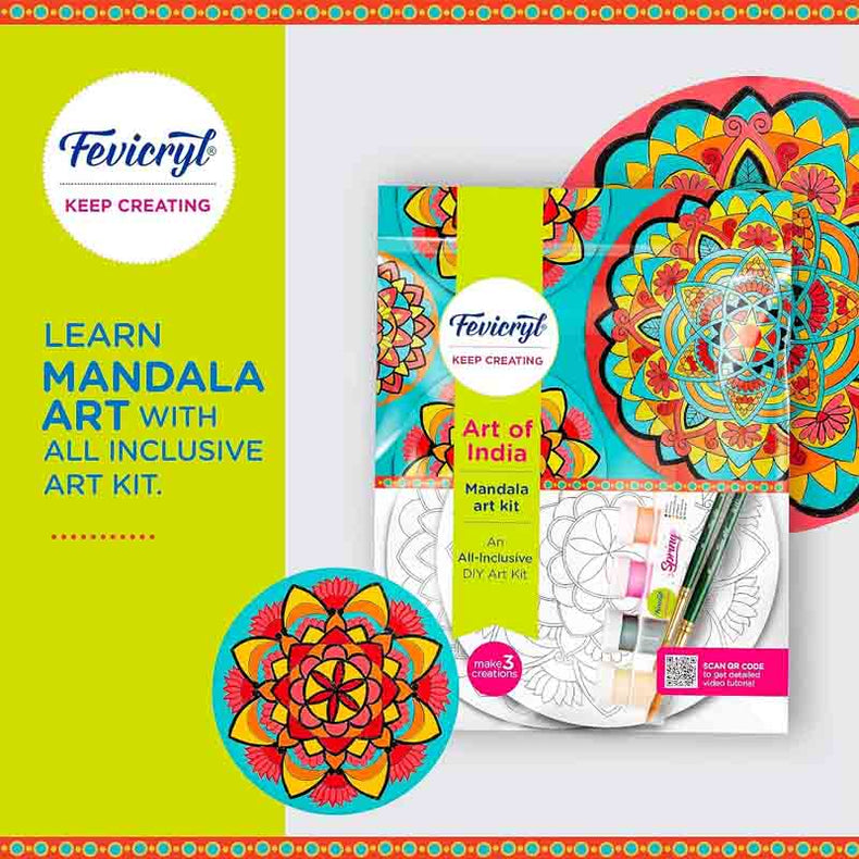  Fevicryl mandala art kit price, Fevicryl mandala art kit, how to use Fevicryl mandala art kit, amazon fevicryl lippan art kit fevicryl art kit