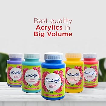 Fevicryl Acrylic Color Paints | Buy acrylic colours sets online