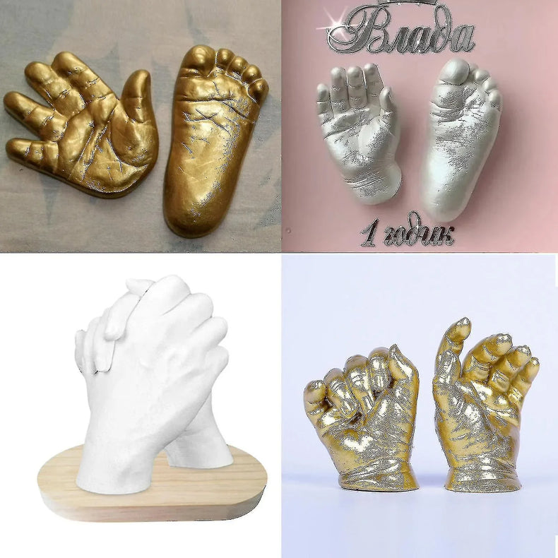  How much does hand casting cost?, What is the best material for hand casting?, How long does a hand casting kit take? Is hand casting safe?, 3D Baby Hand & Foot Casting Kit, Dream Gifts Couple Hands 3D Casting Kit 