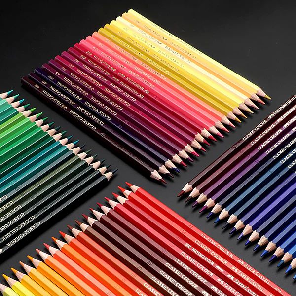 Faber-Castell Triangular Colour pencils Pack of 72 (Assorted)