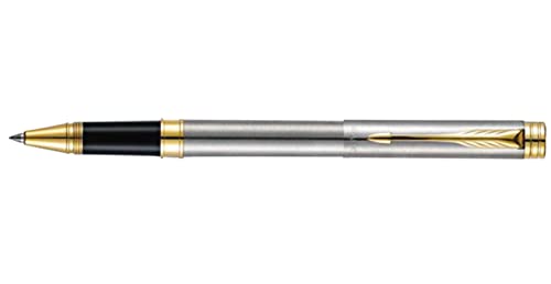 Parker Folio Stainless Steel Roller Ball Pen – KundanTraders