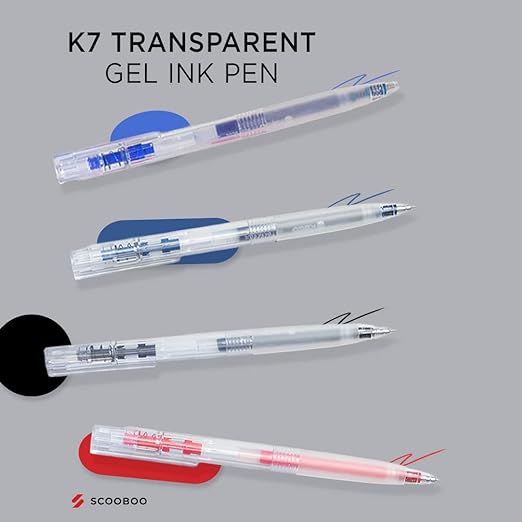 Clear new arrivals gel pen