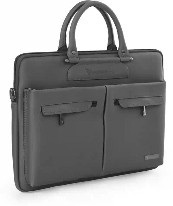 Vaku Luxos® MARCELLA 16-inch Laptop Bag Leather Collection Messenger  Organizer Shoulder Sling Office Bag for Men Women With Adjustable Strap  for