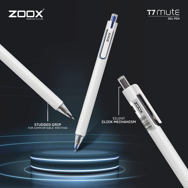 Zoox T7 Mute Click pen (Pack of 2) – KundanTraders