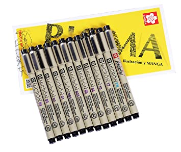 Sakura Pigma Micron Pen Set of 12 – KundanTraders