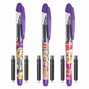 Cello barbie fountain pen new arrivals