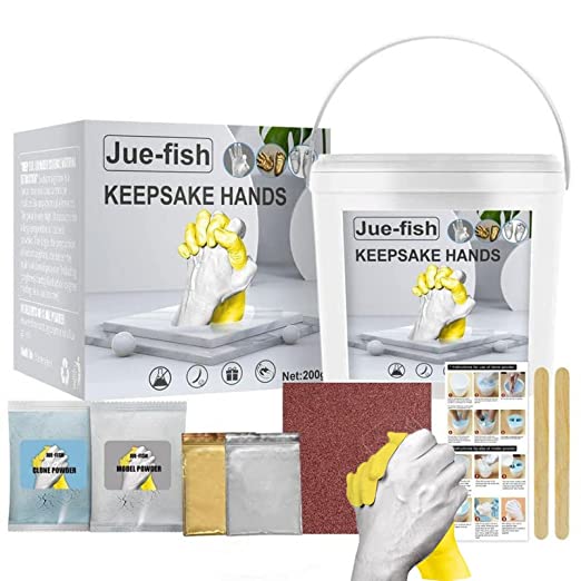 DIY Hand Casting Kit - Couples Gifts for Him or Her, Father's Day Gift –  KundanTraders