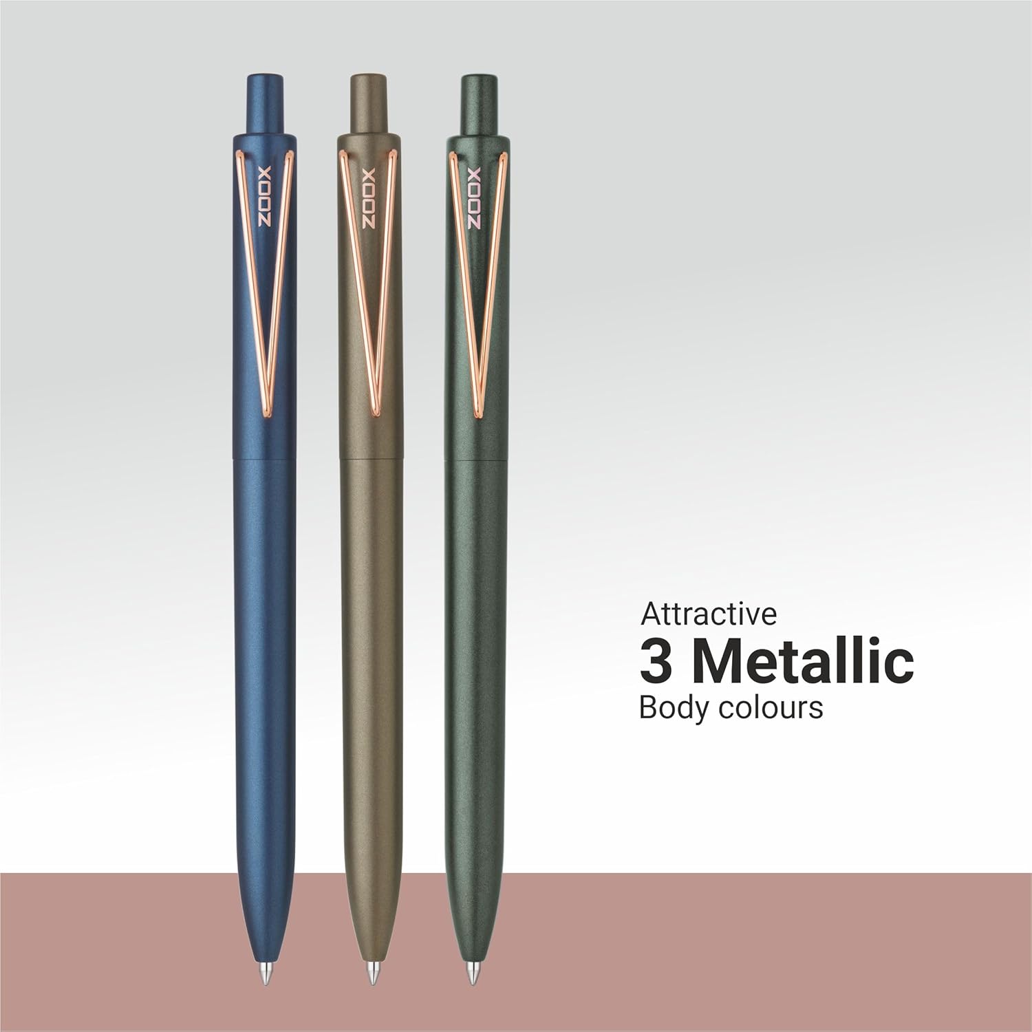 FLAIR Zoox X7 Retractable Gel Pen – KundanTraders
