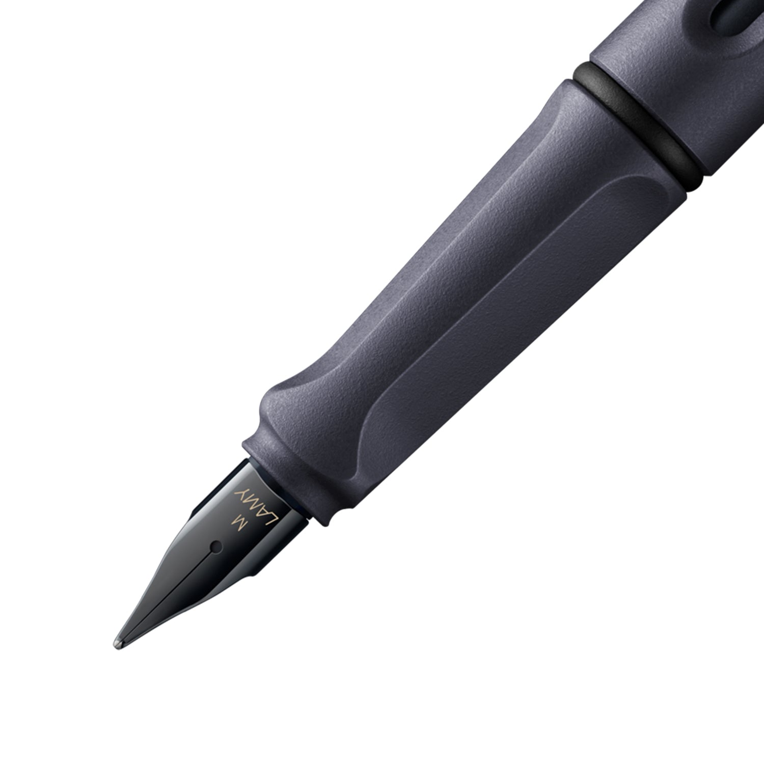 Lamy Safari Steel Black Fountain Pen Medium Special Edition