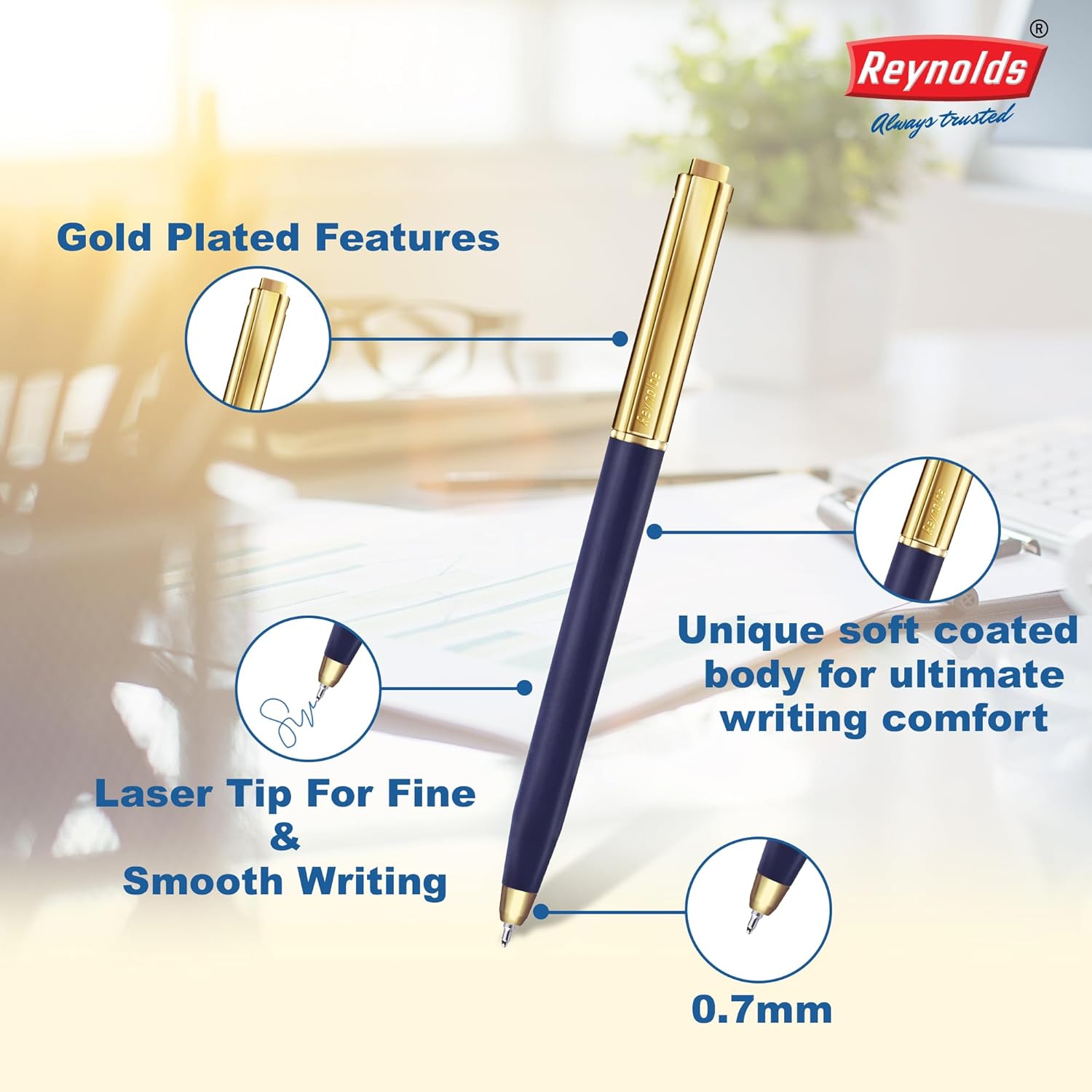 Reynolds JETTER PRESTIGE BLUE Ball Point Pen