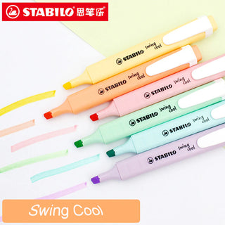 STABILO Swing Cool Pastel Highlighter Set – KundanTraders