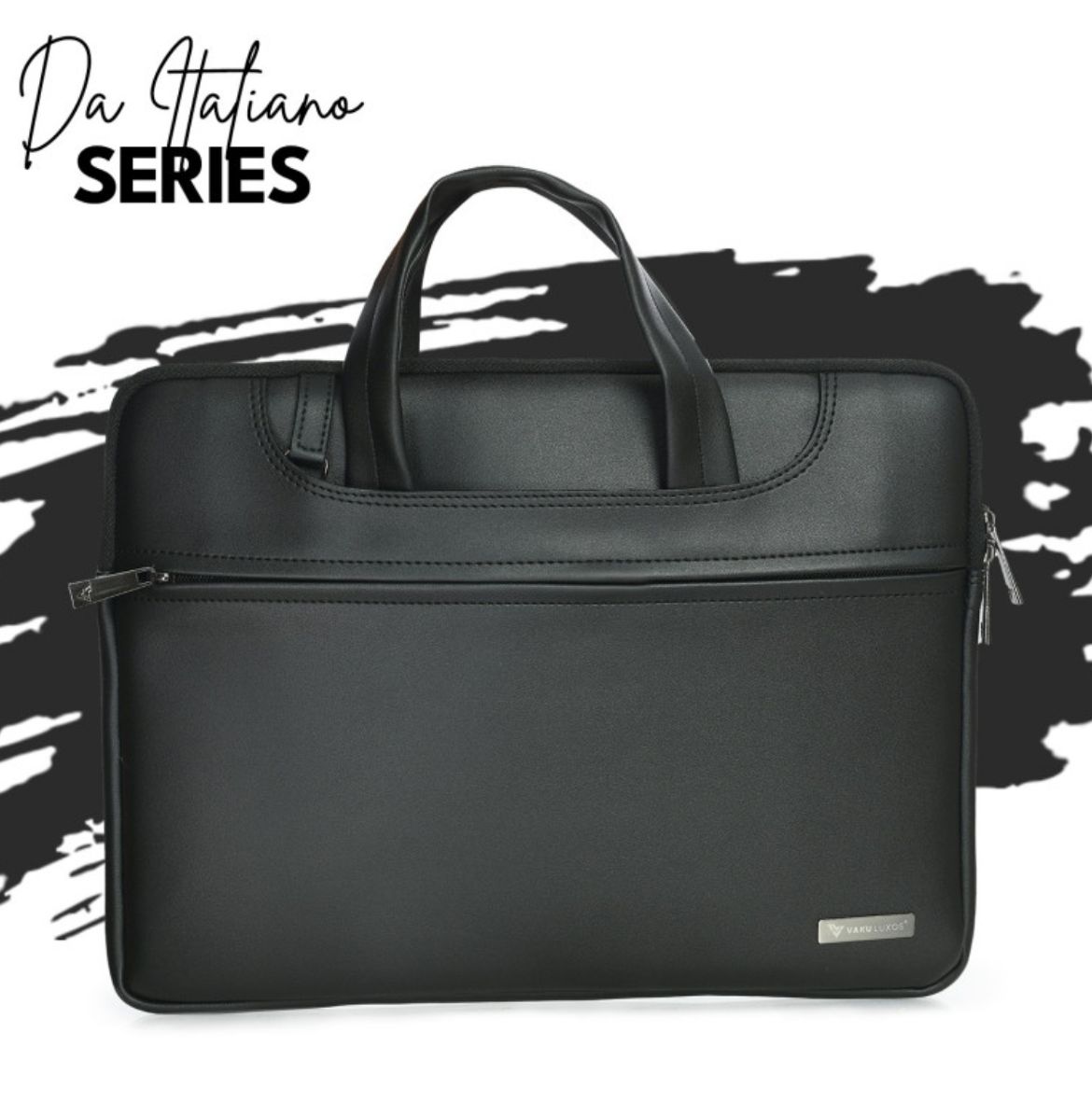 Vaku Luxos ® Da Italiano 14 inch Laptop Bag Premium Laptop Sleeve Messenger Bag For Men and Women