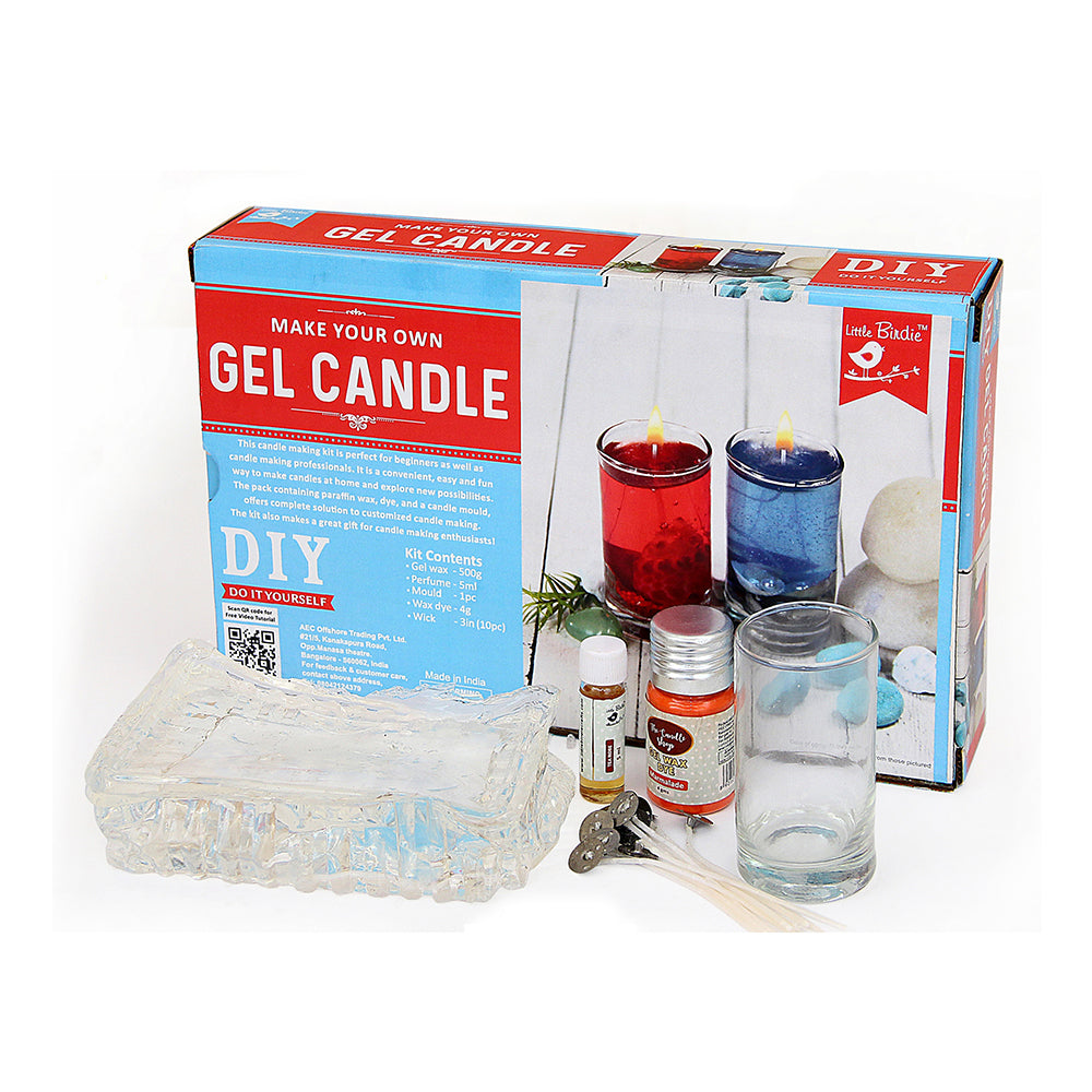 Little Birdie Gel Candle Kit – KundanTraders