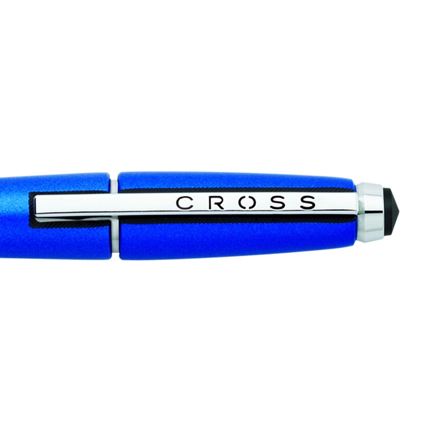 Cross AT0555-3 Edge Rollerball Pen – Blue With Chrome Trims