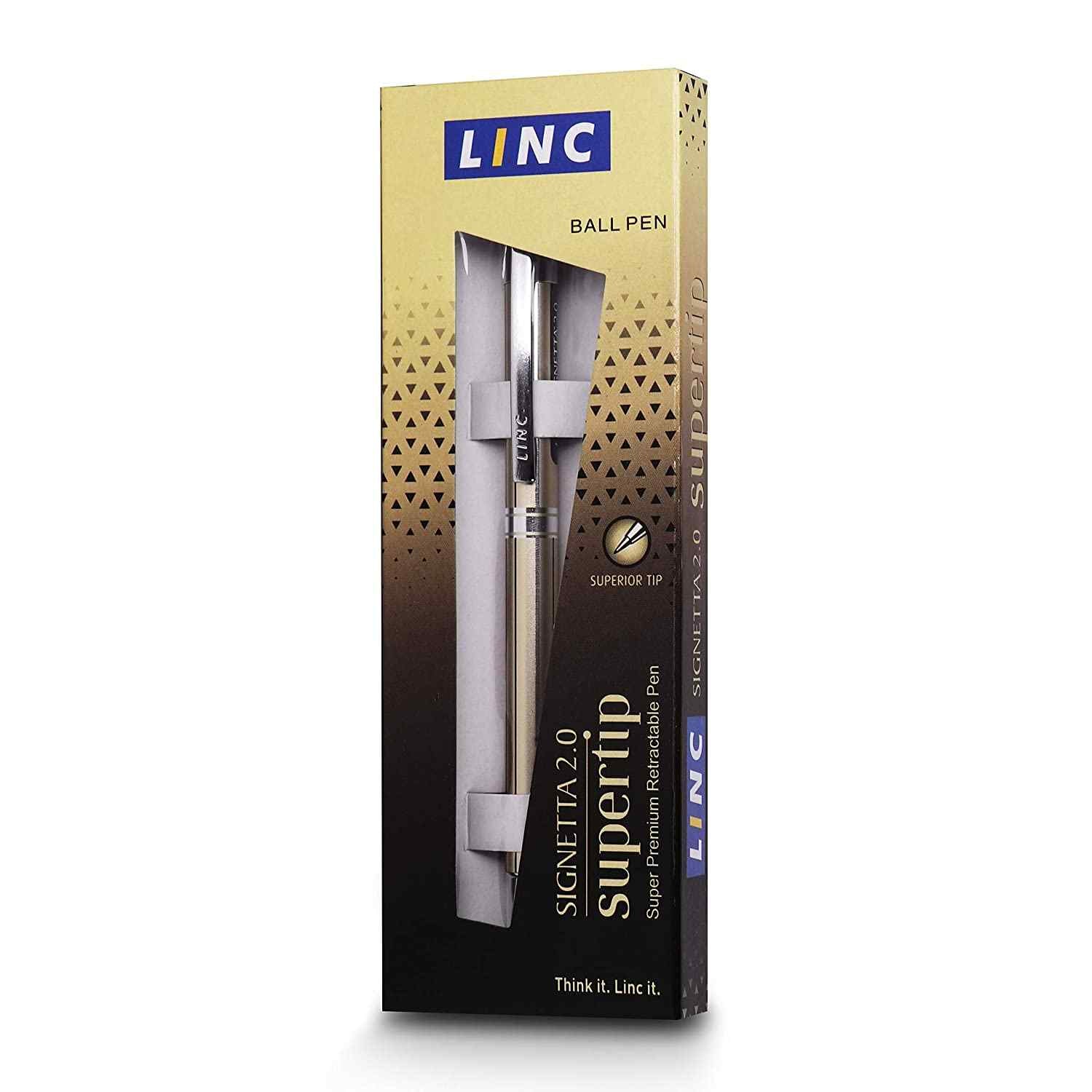 Linc Signetta Supertip Ball Pen (Blue) – KundanTraders