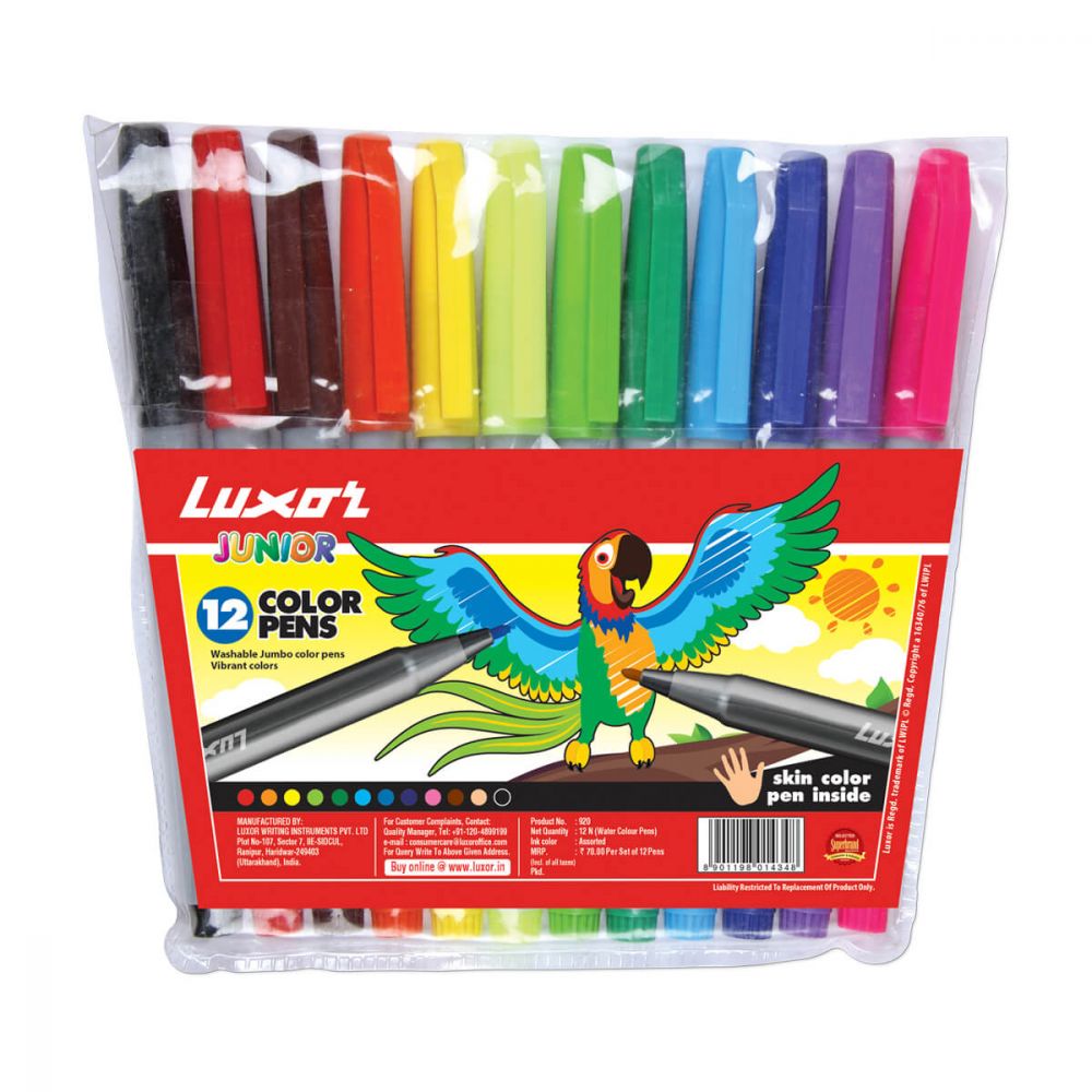 Luxor Sketch-O- Matic Water Color Sketch Pens - 24 Shades - video  Dailymotion