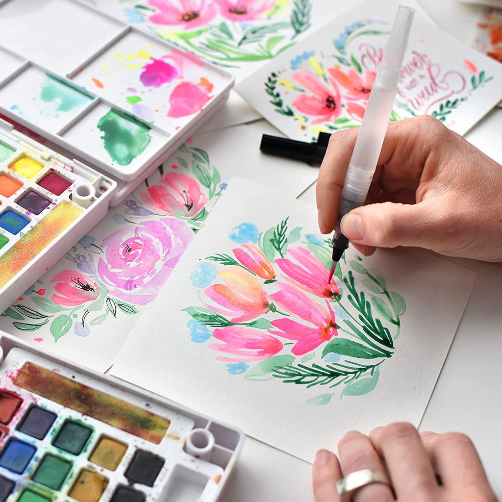 Sakura KOI Watercolors Set of 12 Colors – KundanTraders